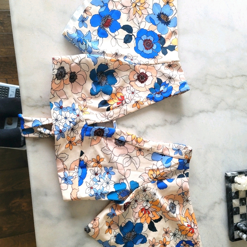 Floral Zara Crop Top